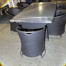 Dining Table 6 Chairs 1 Table