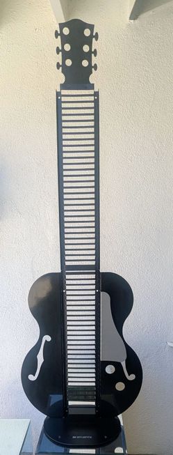Atlantic Vintage Les Paul Guitar-Shaped CD Storage Rack