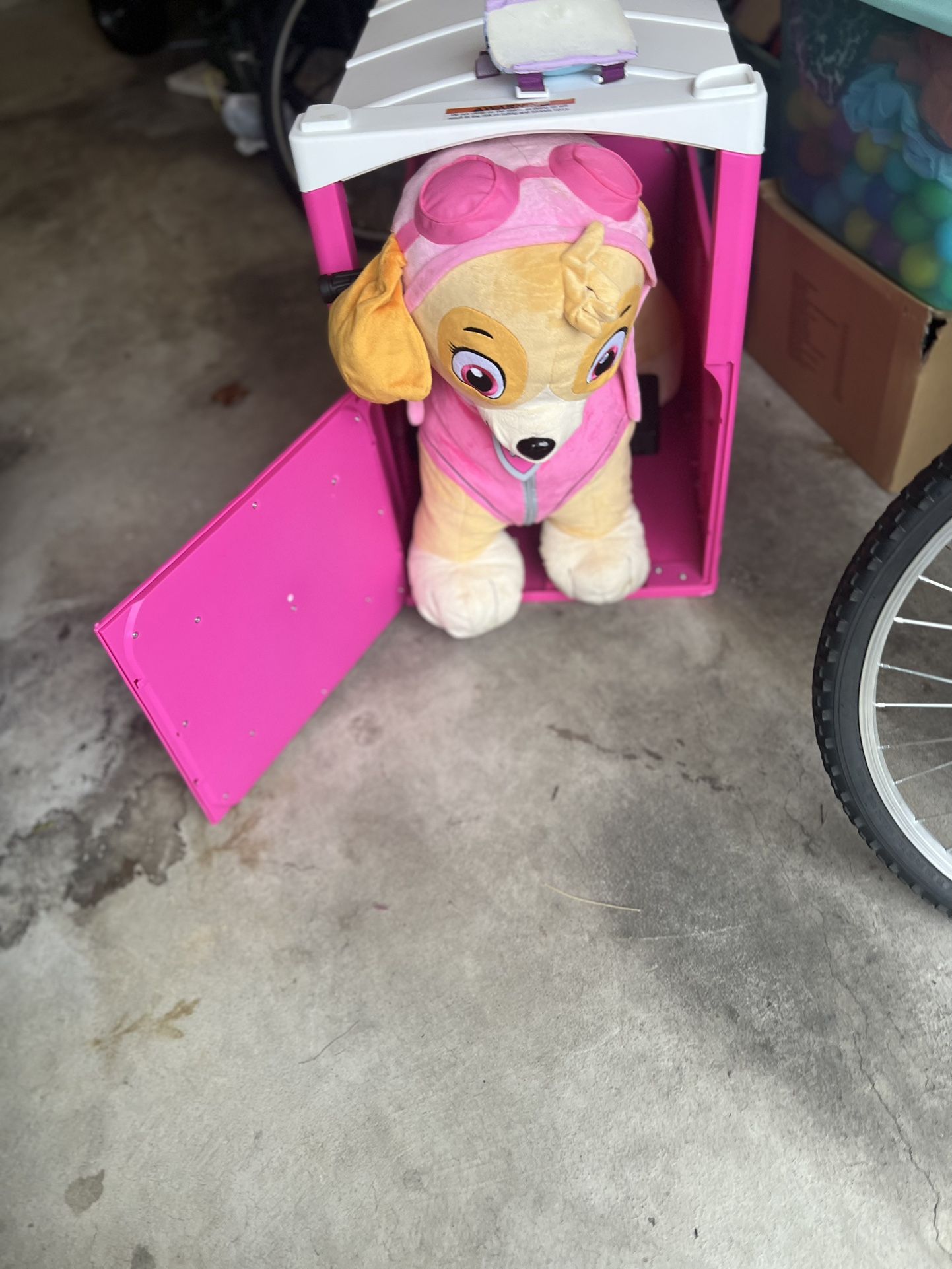 Beautiful Paw Patrol Skye 12v Plush Ride-On Toy for Toddlers by Huffy