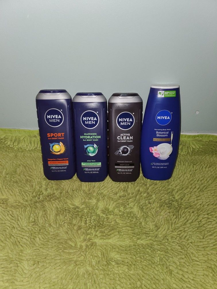 4 Nivea Body Wash
