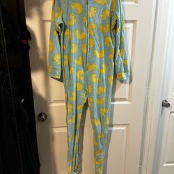 Joe boxer adult onesie pajamas