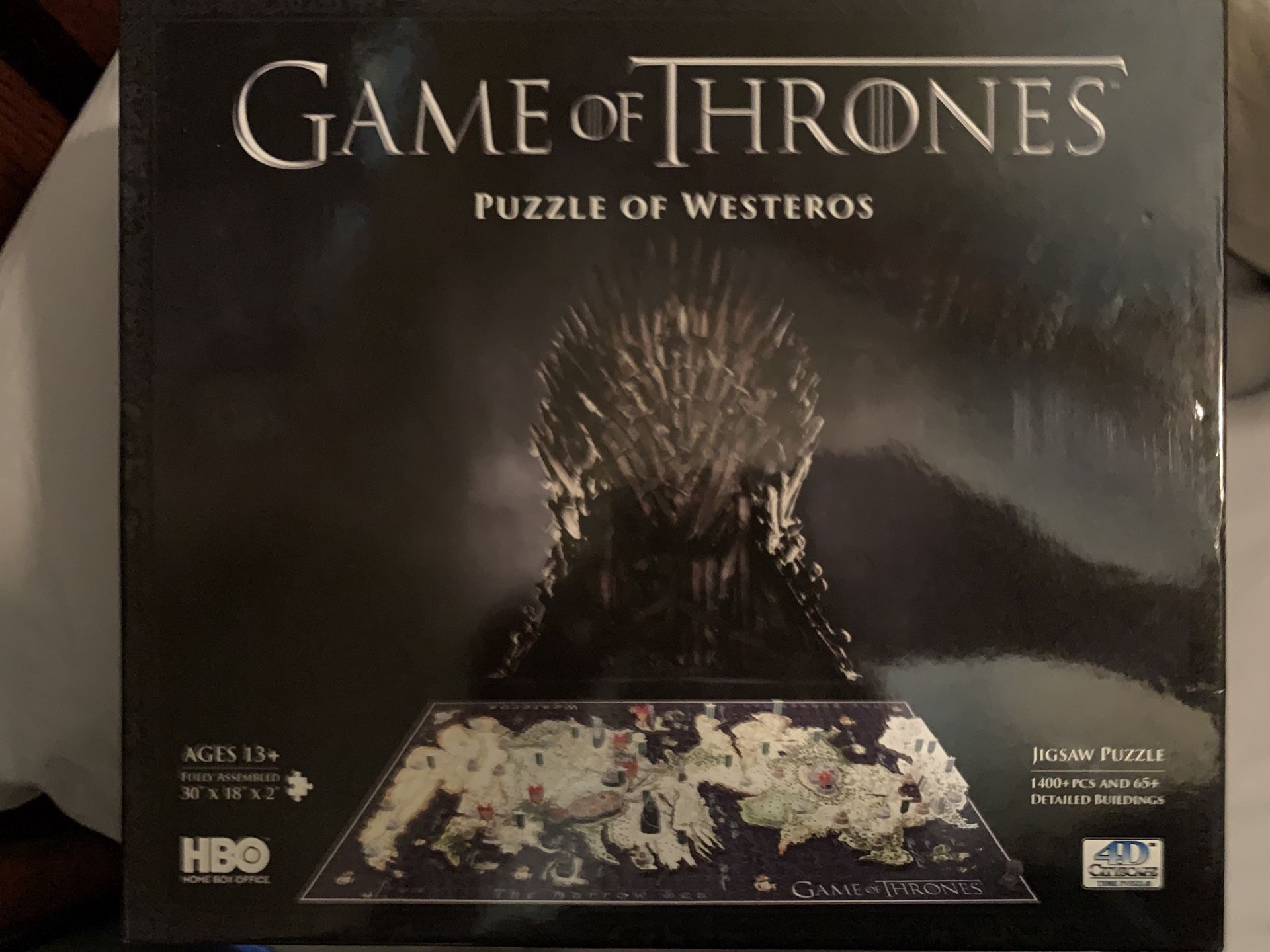 Game of Thrones 4D puzzle