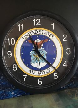 United States Air Force Clock (10 inch x10 inc)
