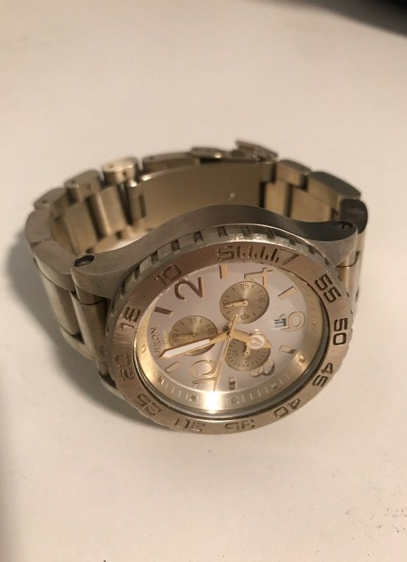 Nixon 51-30 Gold Watch