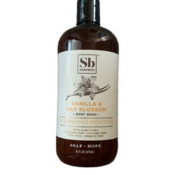 Soapbox Vanilla & Lily Blossom Body Wash