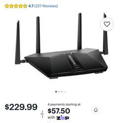 Nighthawk Router Ax6