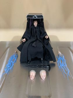 Star Wars Black Series Emperor Palpatine Throne Deluxe Action Figure