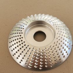 @CHV.  ANGLE GRINDER CARBIDE WOOD SANDING CARVING SHAPING DISC WHEEL 