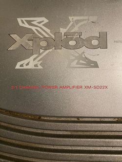 Xplode Sony amp
