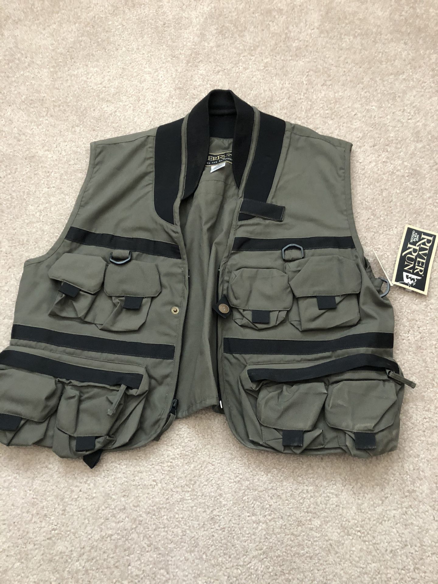 New fishing vest