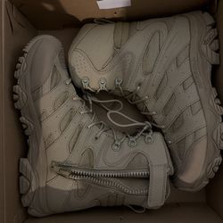Tan size 10 boots