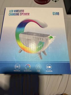 Led wireless charging Speaker