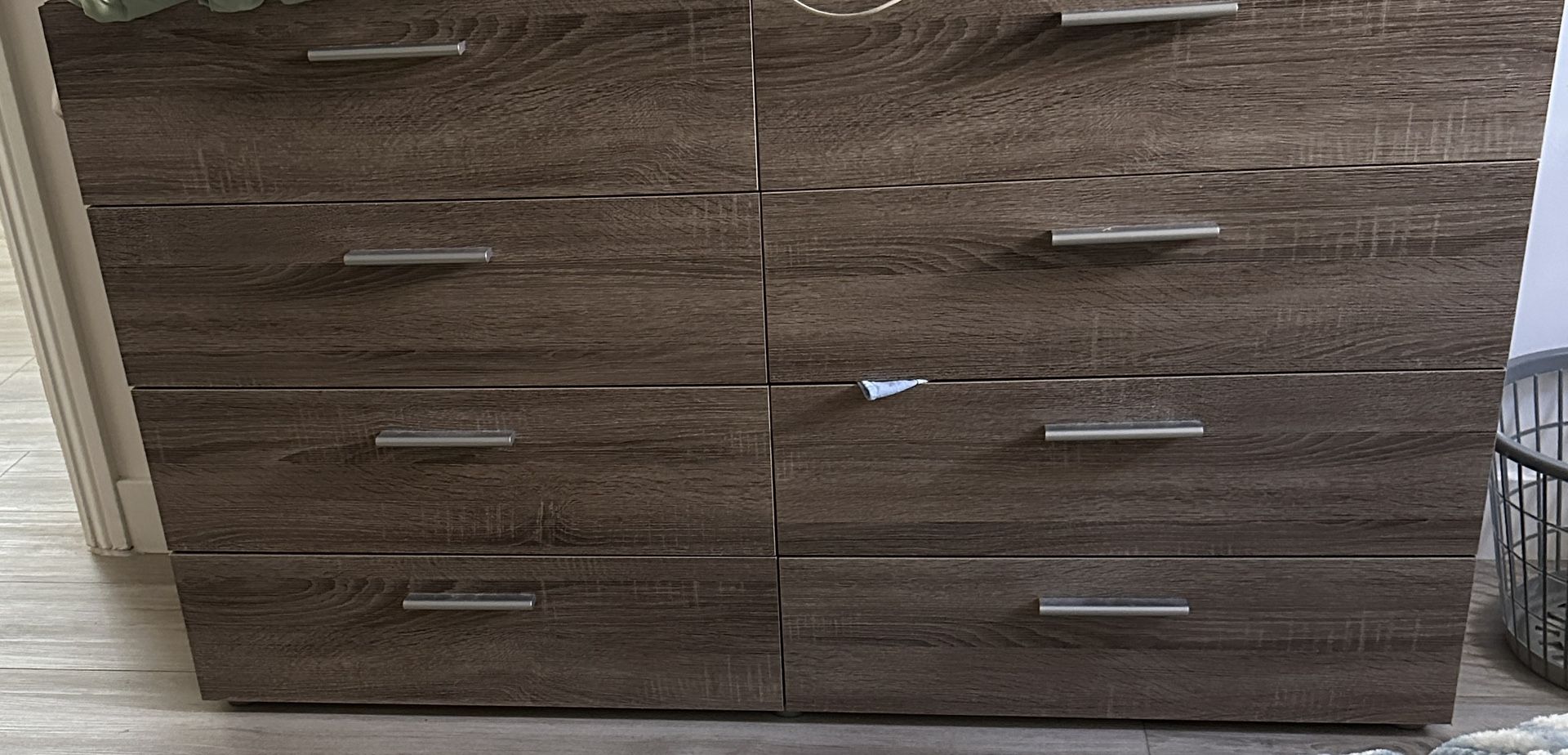 Walnut Space-Saving Vanity Desk with Drawers 15.89 in. D X 55.12 in. W X 32.17 in. H Size Sleek and Sophisticated Style Wood Material | All Season Pre