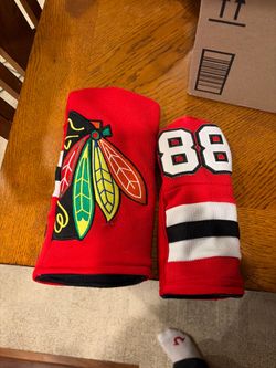 Blackhawks golf covers