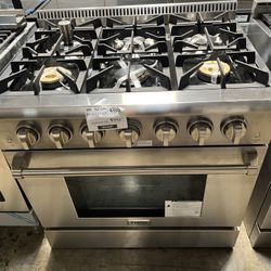 THOR GAS RANGE 36 INCH WIDE 