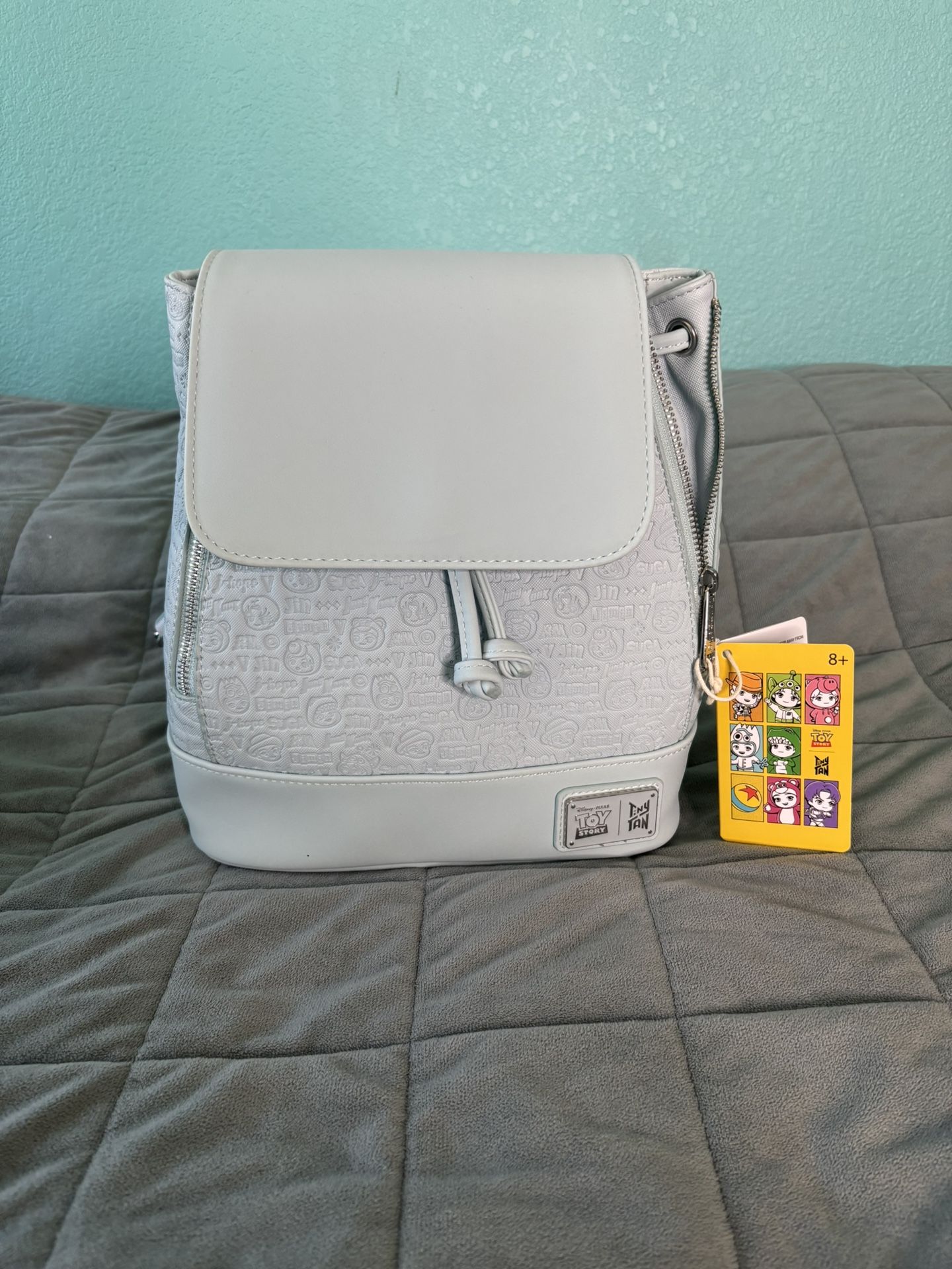 Toy Story | TinyTAN All-Over Print Drawstring Mini Backpack Loungefly Toy Story/ Tiny Tan All Over Print Drawstring Mini  main image 3