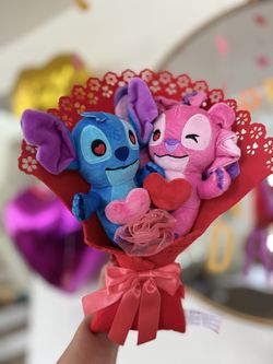 Disney Stitch Valentine Bouquet 💐 