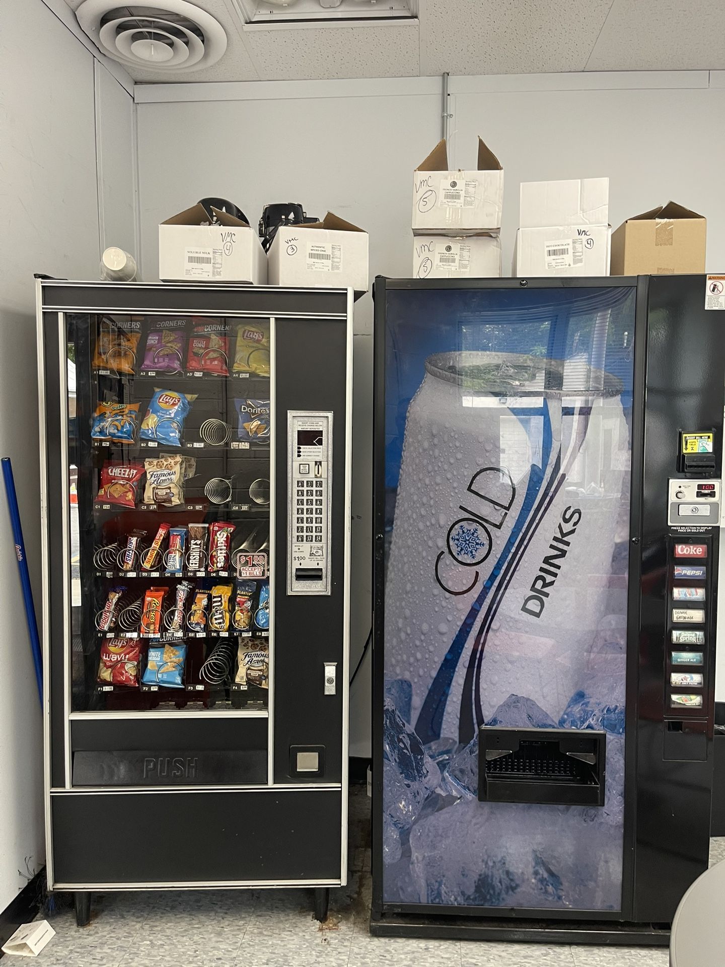 Vending Machines On Location