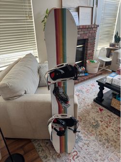 Burton Deep Thinker 154 Snowboard w/ Burton Cartel X Bindings - Ready to Ride