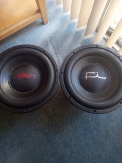  FI AUDIO SMD MINIS 12 D2  SUBWOOFERS SUNDOWN 