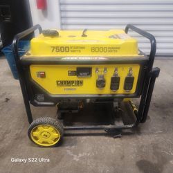 Champion 6500  Watt Running Generator