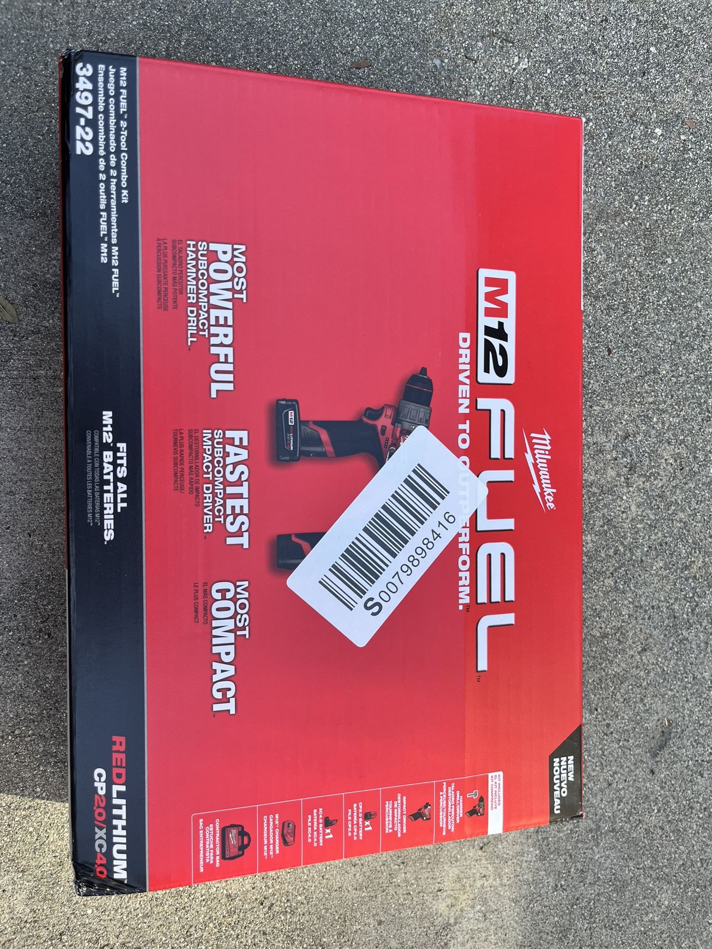 Milwaukee M12 Fuel Driver Combo Kit Burshless Hammer Drill for Sale in