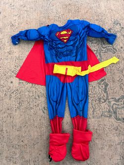 Super man costume with belt