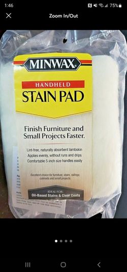 Minwax Handheld Lambskin Stain Pad # (contact info removed)00