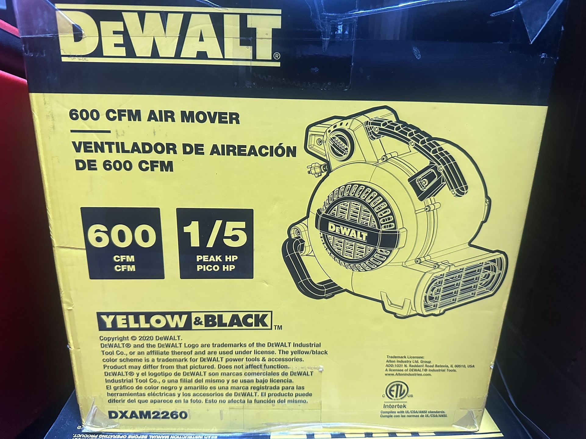 Dewalt Cfm Air Blower