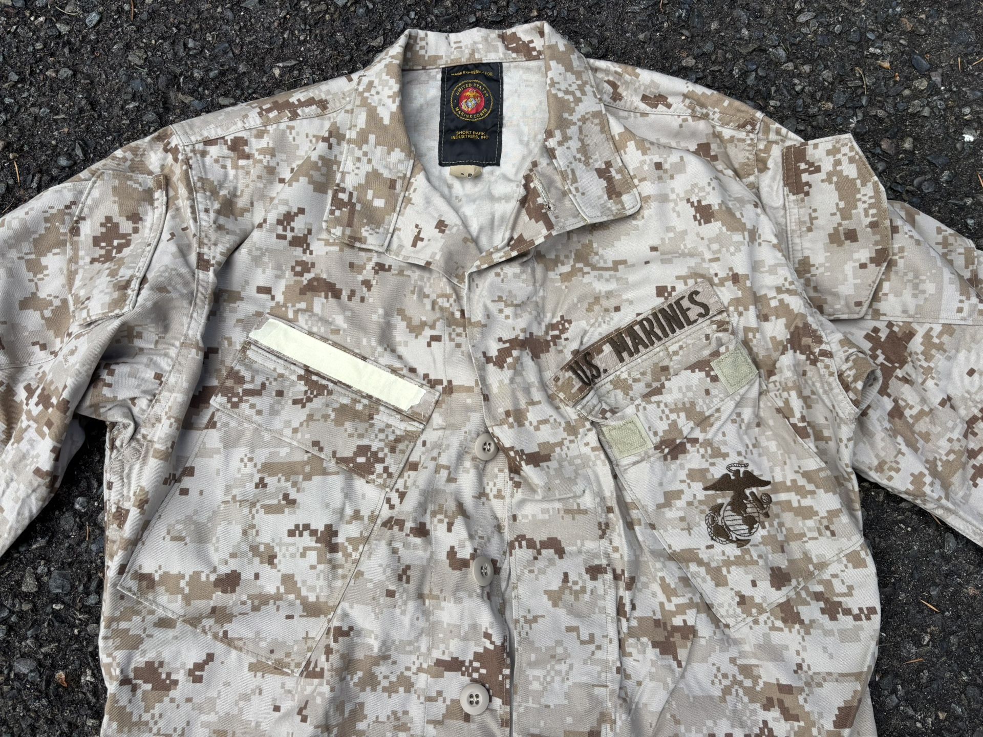 USMC Desert MARPAT Camo Fatigues