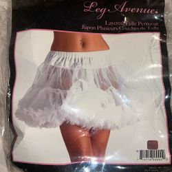 White Tulle tutu 