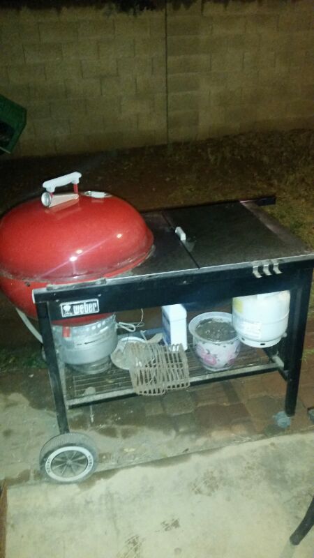 Weber grill/smoker