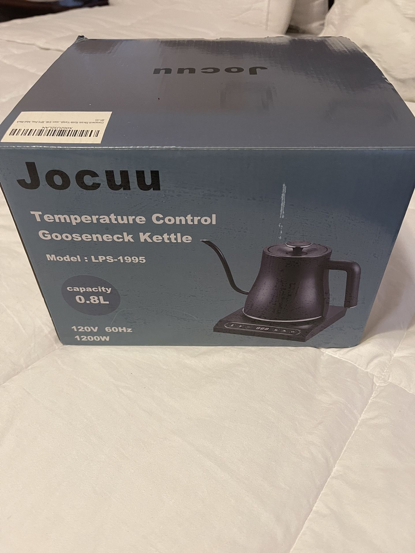 Jucuu Gooseneck Electric Kettle (temperature Control)