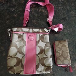 Coach Purse and Wallet 
