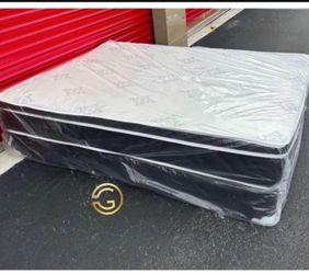 Queen Mattress Set PillowTop – Brand New –  Same Day Delivery Available 🚚