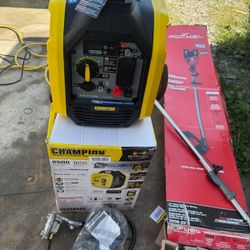 2500/1850-Watt Recoil Start Gasoline/Propane Powered Dual Fuel Inverter Generator with Quiet Technology and CO Shield
by

Champion Power Equipment