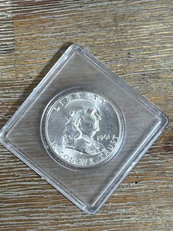 1961 Franklin Silver Half Dollar Coin Brillant Uncirculated