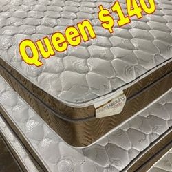 New Queen Pillow Top 