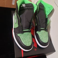 Jordan 1 Retro High Zoom Zen Green Men's US 11