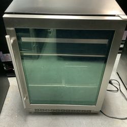 ZEPHYR Stainless steel Wine Cooler (Refrigerator) 23 7/8 Model PRB24C01BG - A-00002820