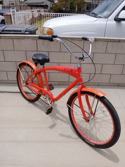 Men's 26" felt great park 3 speed beach cruiser