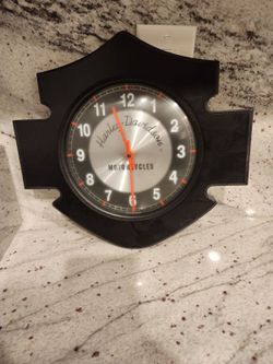 Harley Davidson Clock 