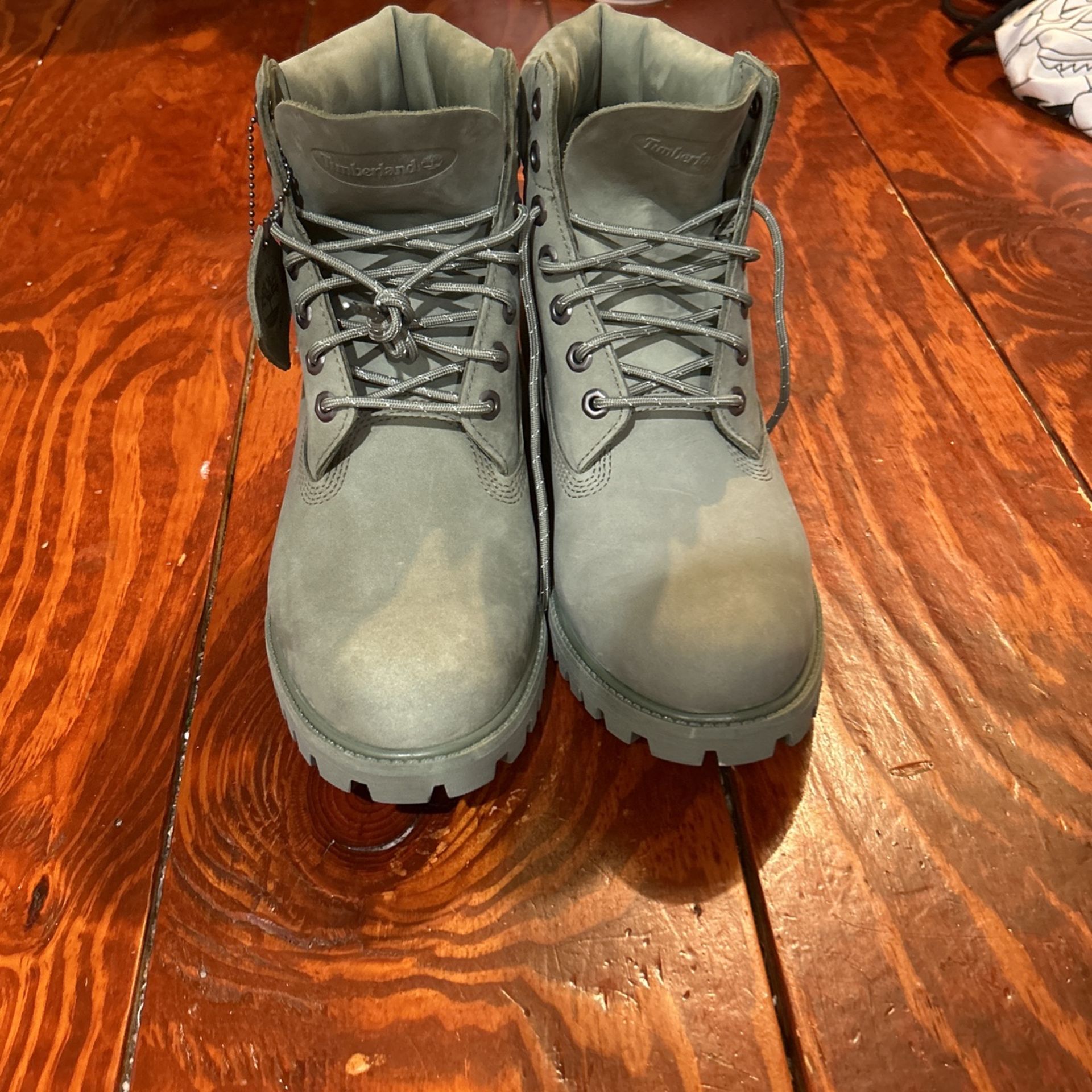 Timberland Boots. Green Colorway Size 10 No Box 