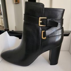 Ralph Lauren Calf Boots Black 