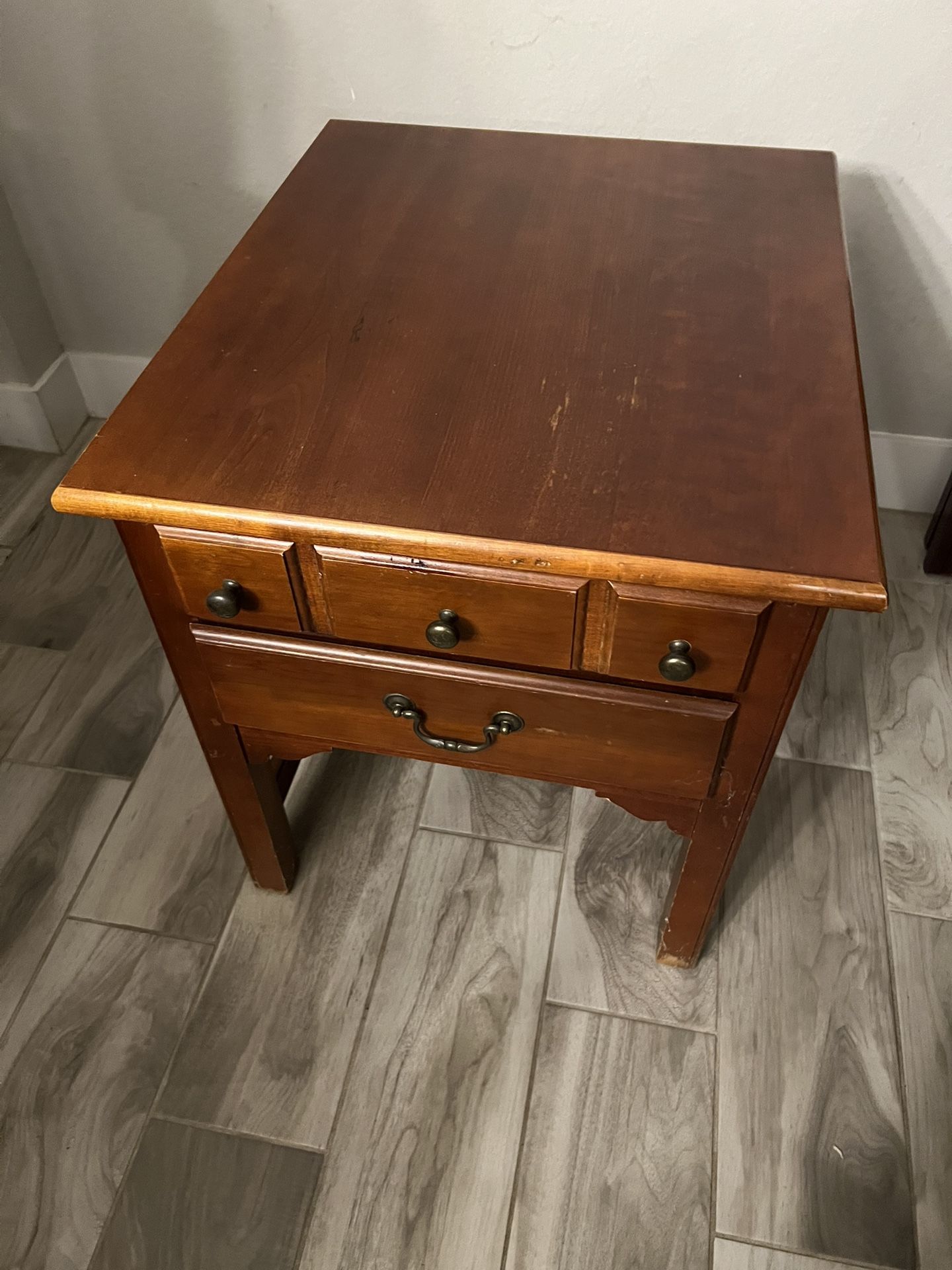 2 End Tables And Coffee Table