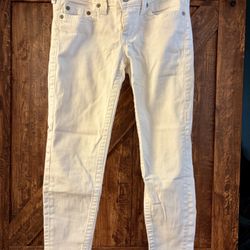 Size 31 - Women’s True Religion Skinny Jeans (White)