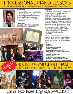 In home guitar lessons