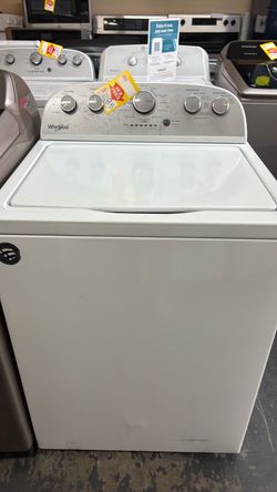 Like new Whirlpool washer top loader