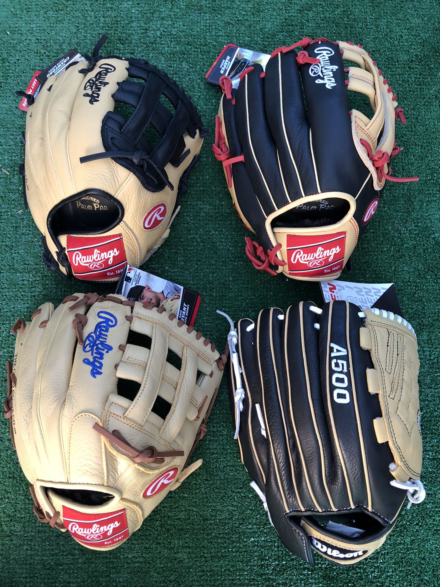 Baseball Gloves New Condition Sizes Are Shown In The Pictures Have More Baseball And Softball Equipment Available