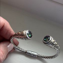 925/18k Caff Bracelet 